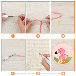 Наборы для вышивания иглами для начинающих EMBR-WH20816-001A