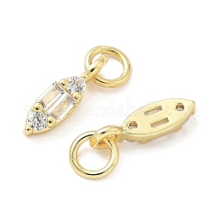 Латунные микро проложить кубического циркония подвески&nbsp;KK-Z120-40G