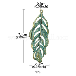 Сплавочные подвески тибетского стиля PALLOY-YW0001-34