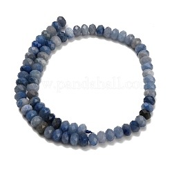 Природные голубые авантюрин бисером пряди G-Z111-A03