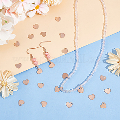 80 шт. ионное покрытие (IP) 201 подвески из нержавеющей стали&nbsp;STAS-UN0059-81RG