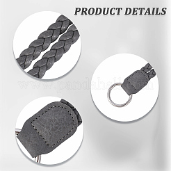 2 шт. плетеные ручки из искусственной кожи&nbsp;PURS-CL0001-18B