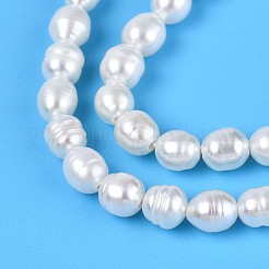 Нити из натурального культивированного пресноводного жемчуга PEAR-T006-22