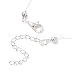 Кулон из натуральной ракушки с гальваническим покрытием&nbsp;NJEW-TA00221