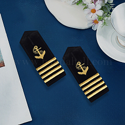 1 пара эполет из полиэфирного волокна&nbsp;AJEW-CN0005-72