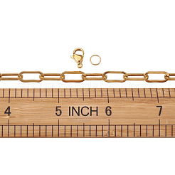 Наборы для самостоятельного изготовления цепочек и браслетов из нержавеющей стали DIY-YS0001-23G