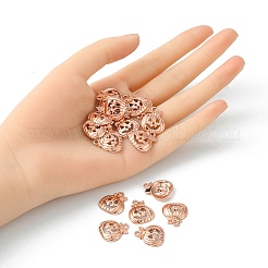 Подвески из сплава тыквы Джека-фонаря TIBEP-YW0001-43RG