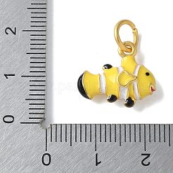 Латунь эмаль подвески&nbsp;LS-KK-D350-01D