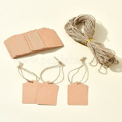 Крафт-бумага подарочные бирки AJEW-FS0001-15