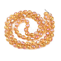 Гальванизируйте прозрачное стекло бисер нитей&nbsp;EGLA-N002-26-C02