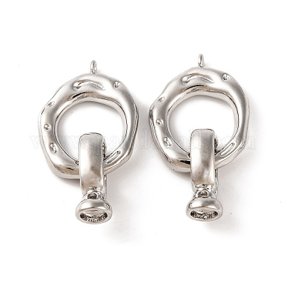 Латунь раз по сравнению с застежками KK-U016-15P-1