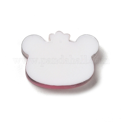 Кабошоны из непрозрачной смолы с мультяшным животным RESI-K019-45-1