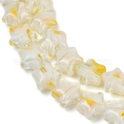 Ручной работы тысячецветник стеклянные бусины нитки LAMP-H067-01A-1