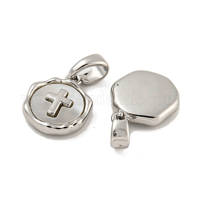 Подвески из латунных ракушек KK-G490-35P-1