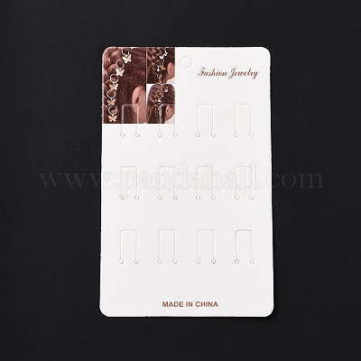 Открытки с прямоугольными заколками для волос CDIS-P007-P01-1