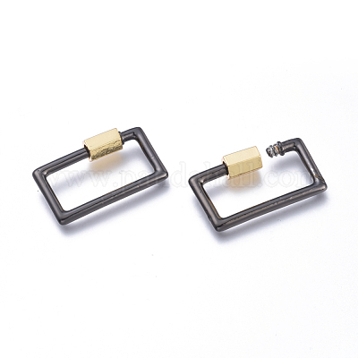 Латунные брелоки с карабином KK-I673-04-1