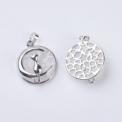 Кулоны для котят из натурального кварца G-K234-D05-1