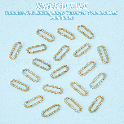 20 шт. соединительные кольца из нержавеющей стали 304 STAS-UN0051-15-1