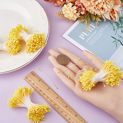 Гипс искусственный цветок сердечный сердечник DIY-WH0430-163A-1