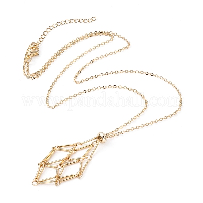 Латунный мешочек для макраме NJEW-JN04440-02-1