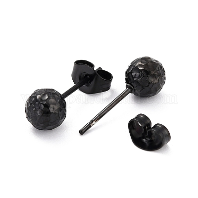 Фурнитура для сережек-гвоздиков из нержавеющей стали 304 STAS-I183-09A-EB-1