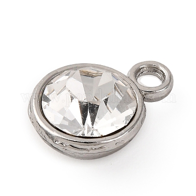 Подвески из сплава и страза PALLOY-R162-15P-02-1