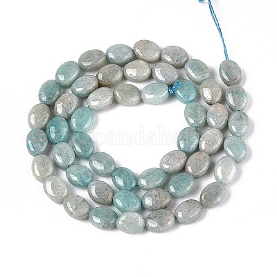 Природных амазонит бисер нитей G-T142-24-1