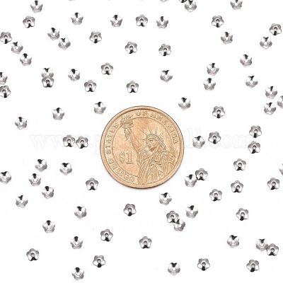 Устойчивые к потускнению однолепестковые колпачки из хирургической нержавеющей стали 316 STAS-N030-03P-1