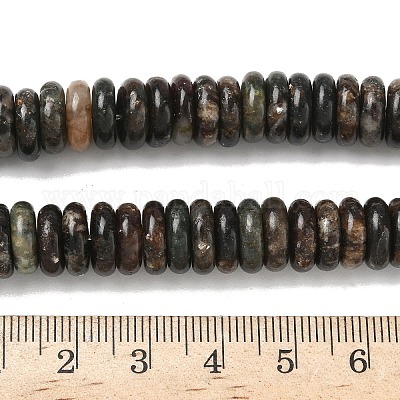 Природного биотита нитей бисера G-B155-B04-4x10mm-1