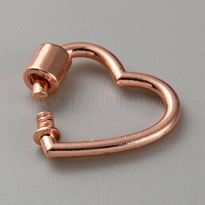 Подвески с винтовым карабином из сплава FIND-WH0126-465RG-1