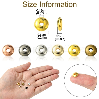 300шт 6 стиля пластиковые бусины ccb FIND-YW0004-93B-1