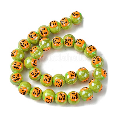 Фарфора ручной работы бисер нитей PORC-A025-01D-1