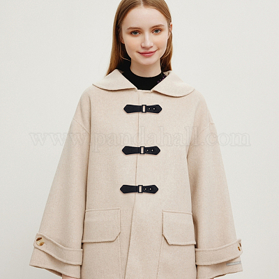 PU искусственная кожа пришить пряжки FIND-WH0111-197-1