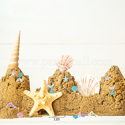 35 шт. 35 стиля полупрозрачных смоляных кабошонов в виде морских животных RESI-FH0001-63-1