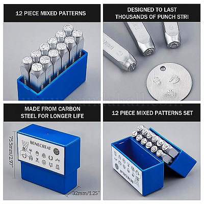 Железо металлические марки AJEW-BC0005-67B-1