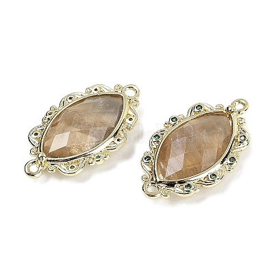 Натуральные драгоценные камни ограненные конский глаз звенья G-B126-02G-1