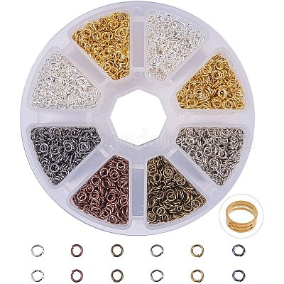 Железные сплит кольца IFIN-PH0001-4mm-12P-1