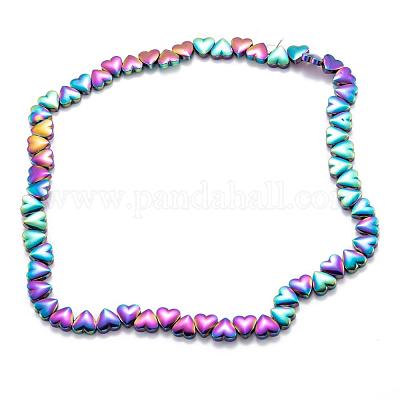 Немагнитные синтетический гематит бисер пряди G-B014-10B-1