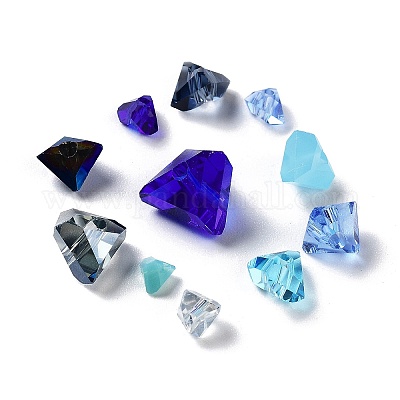 Непрозрачные и прозрачные стеклянные бусины GLAA-G109-01J-1