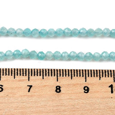 Природных амазонит бисер нитей G-V001-A01-3MM-01-1