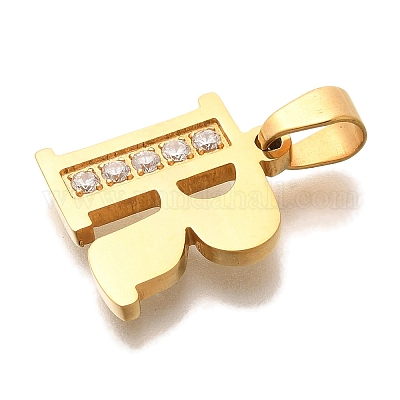 Подвески из нержавеющей стали 304 с ионным покрытием (IP) STAS-U035-01G-R-1