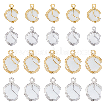 32 шт. 4 подвески кошачий глаз STAS-FH0002-01-1