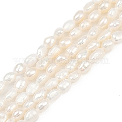Нити из натурального культивированного пресноводного жемчуга PEAR-P064-20E-05A-1