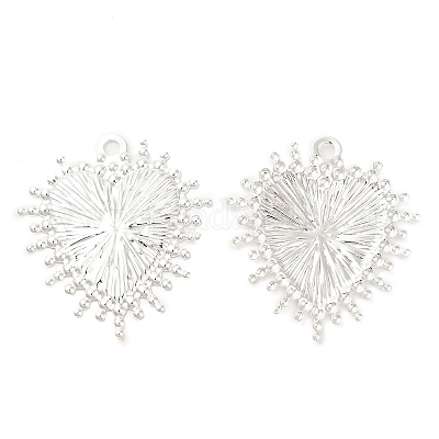 Латунные филигранные подвески KK-M250-17S-1