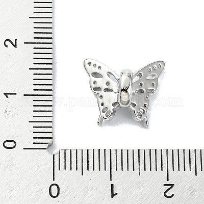 Покрытие стойки латунь микропаве прозрачные кубические циркониевые бусины KK-U014-09P-1