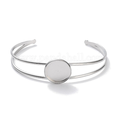 Изготовление браслетов из нержавеющей стали 304 BJEW-B090-03B-P-1