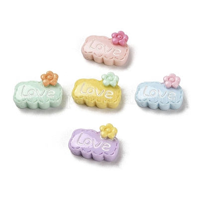 Непрозрачные кабошоны из смолы RESI-K027-23-1