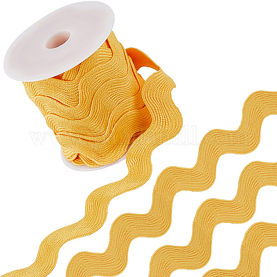 Лента из полиэстера с волнистой бахромой длиной 9 ярд. OCOR-XCP0002-94F-1