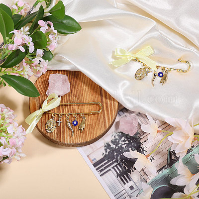 2 шт. броши-подвески из сплава JEWB-CA00010-1