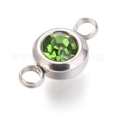 Соединительные элементы из нержавеющей стали 304 со стразами STAS-P237-17P-10-1